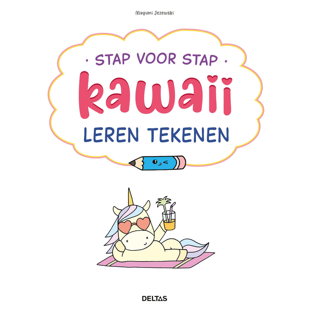 Deltas stap voor stap kawaii leren tekenen hobbyboek