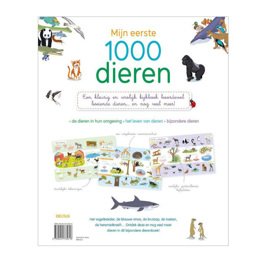 Deltas mijn eerste 1000 dierenkijkboek