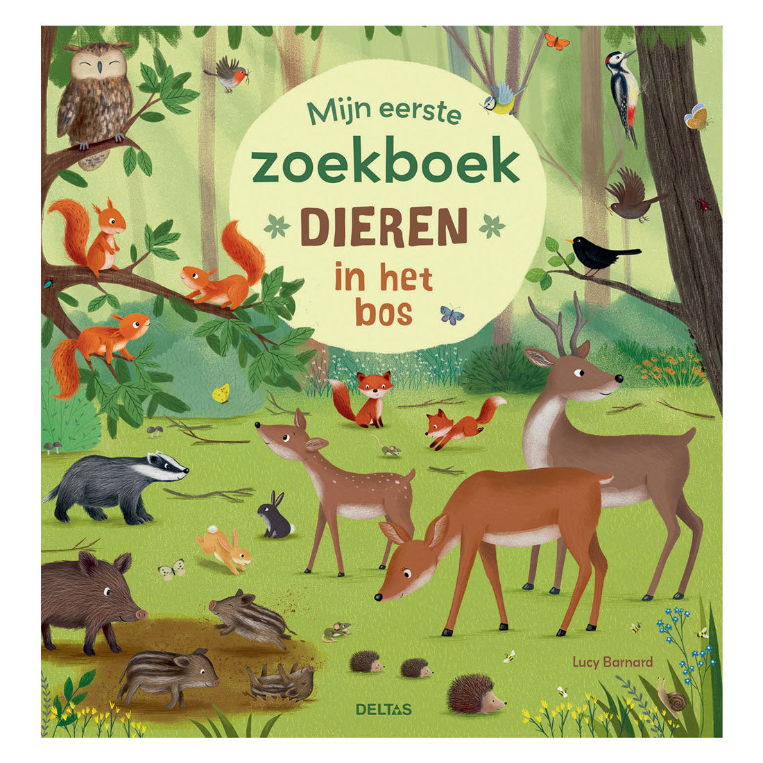 Deltas mijn eerste zoekboek - dieren in het bos