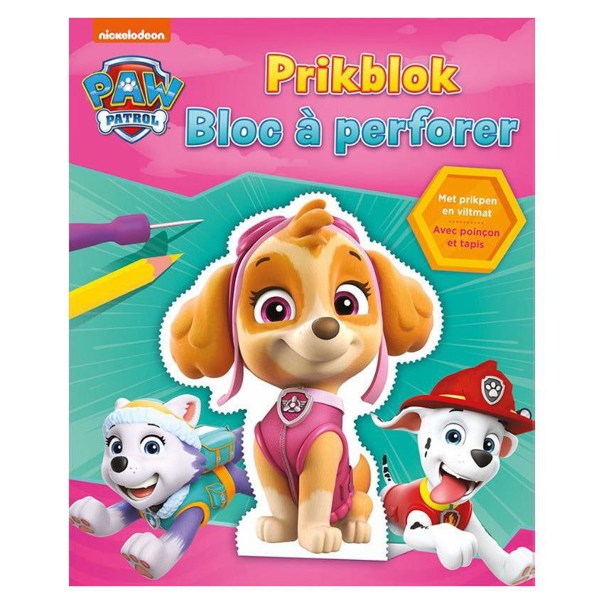 Deltas Nickelodeon Paw Patrol prikblok roze