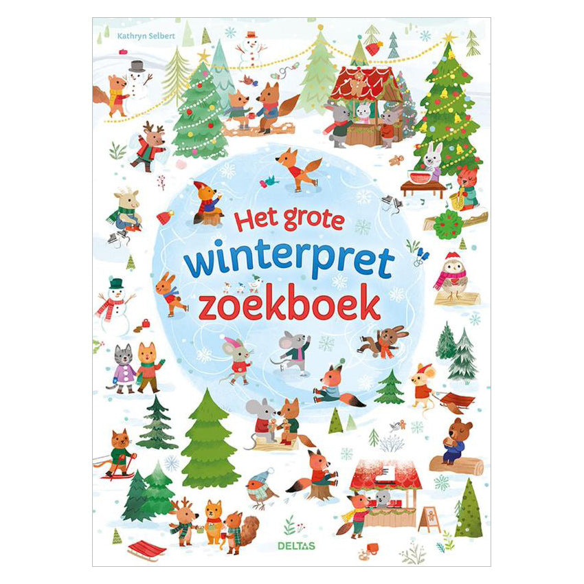 Deltas het grote winterpret zoekboek