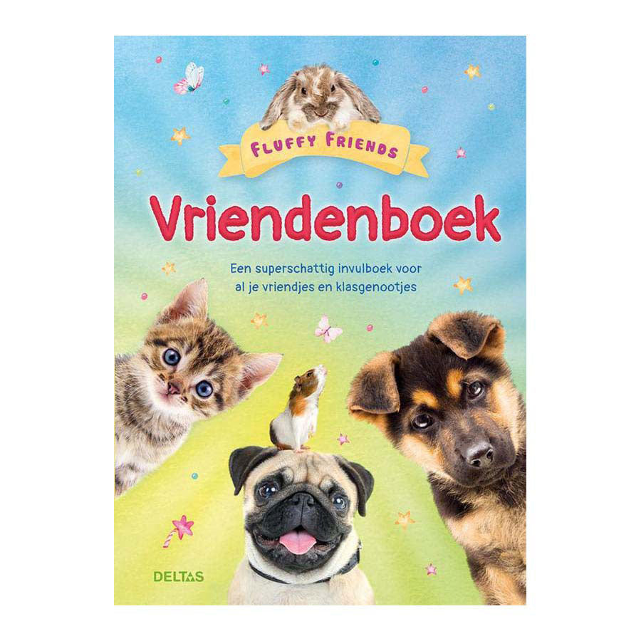 Deltas fluffy friends vriendenboek