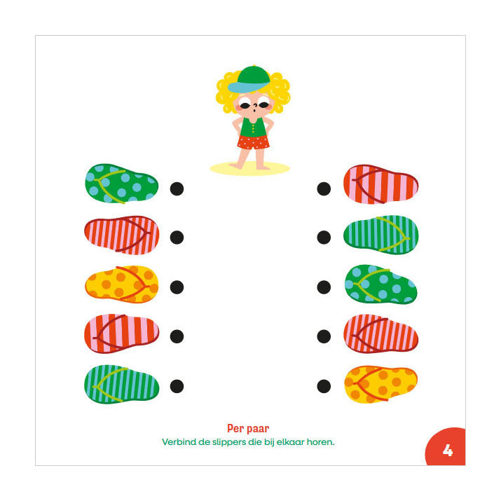 Deltas oefen je brein! leerrijke spelletjes - 4-5 jaar