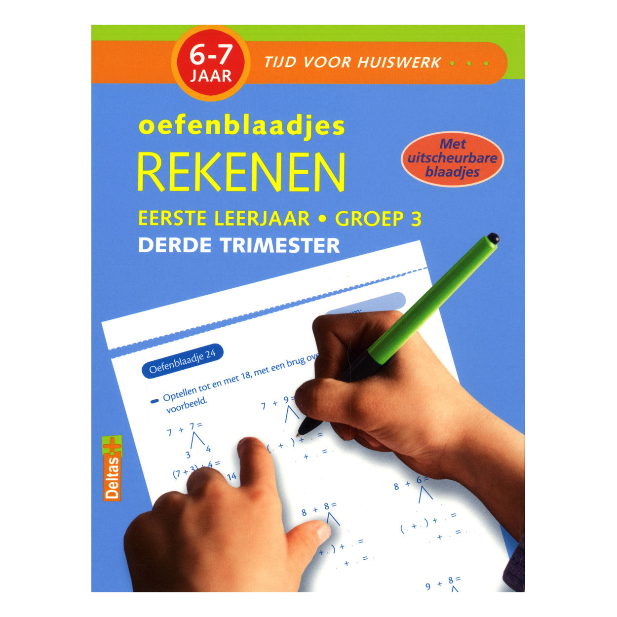 Deltas oefenblaadjes rekenen (6-7 j.) derde trimester