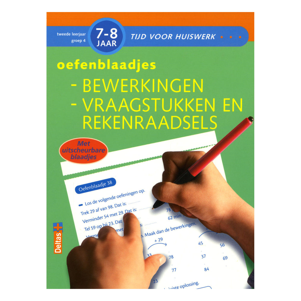 Deltas oefenblaadjes bewerkingen, vragen