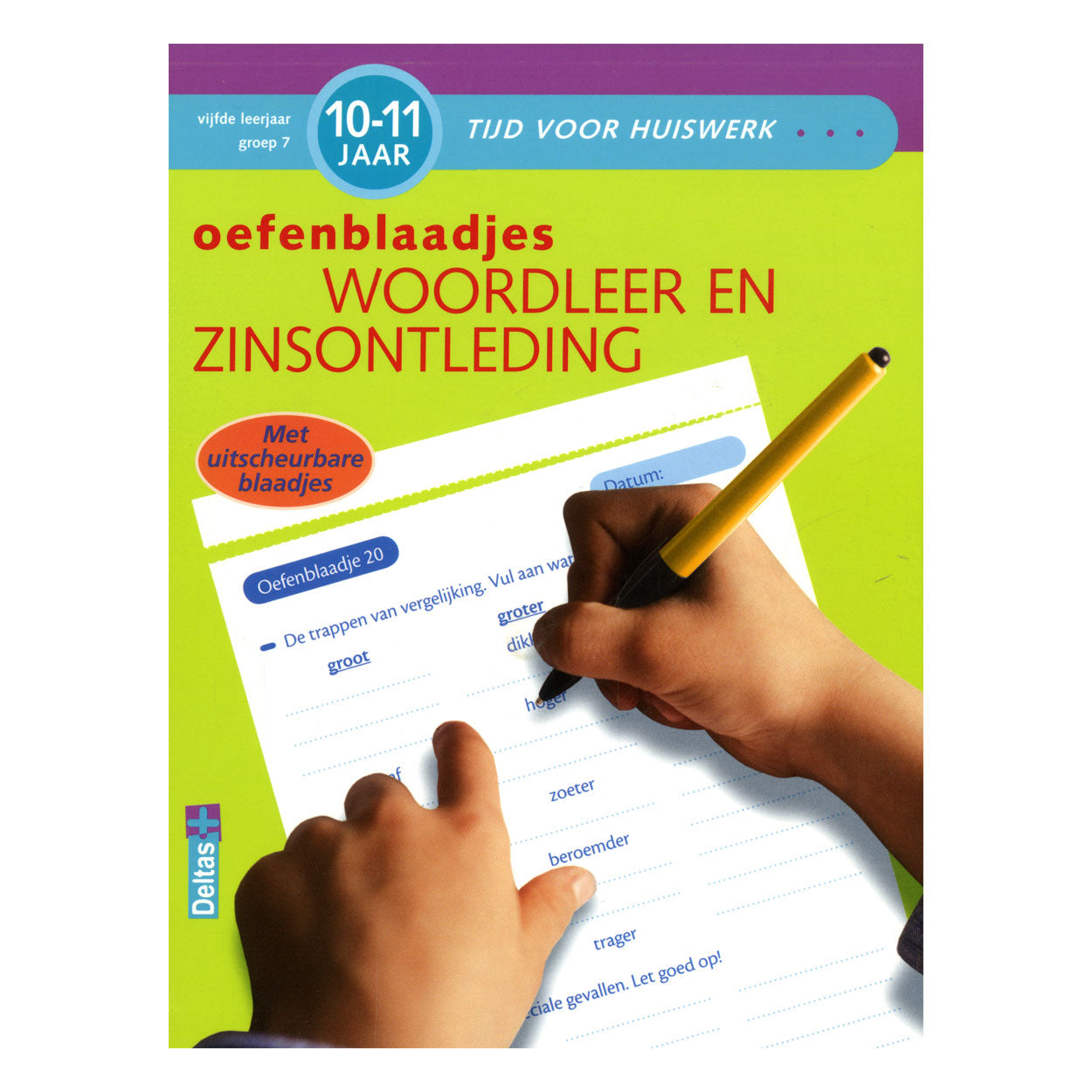 Deltas oefenblaadjes woordleer zinsontleding (10-11j)