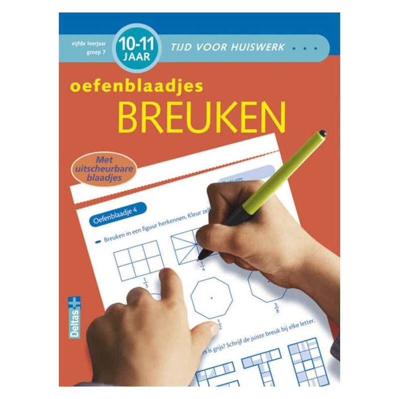 Deltas oefenblaadjes breuken (10-11j)