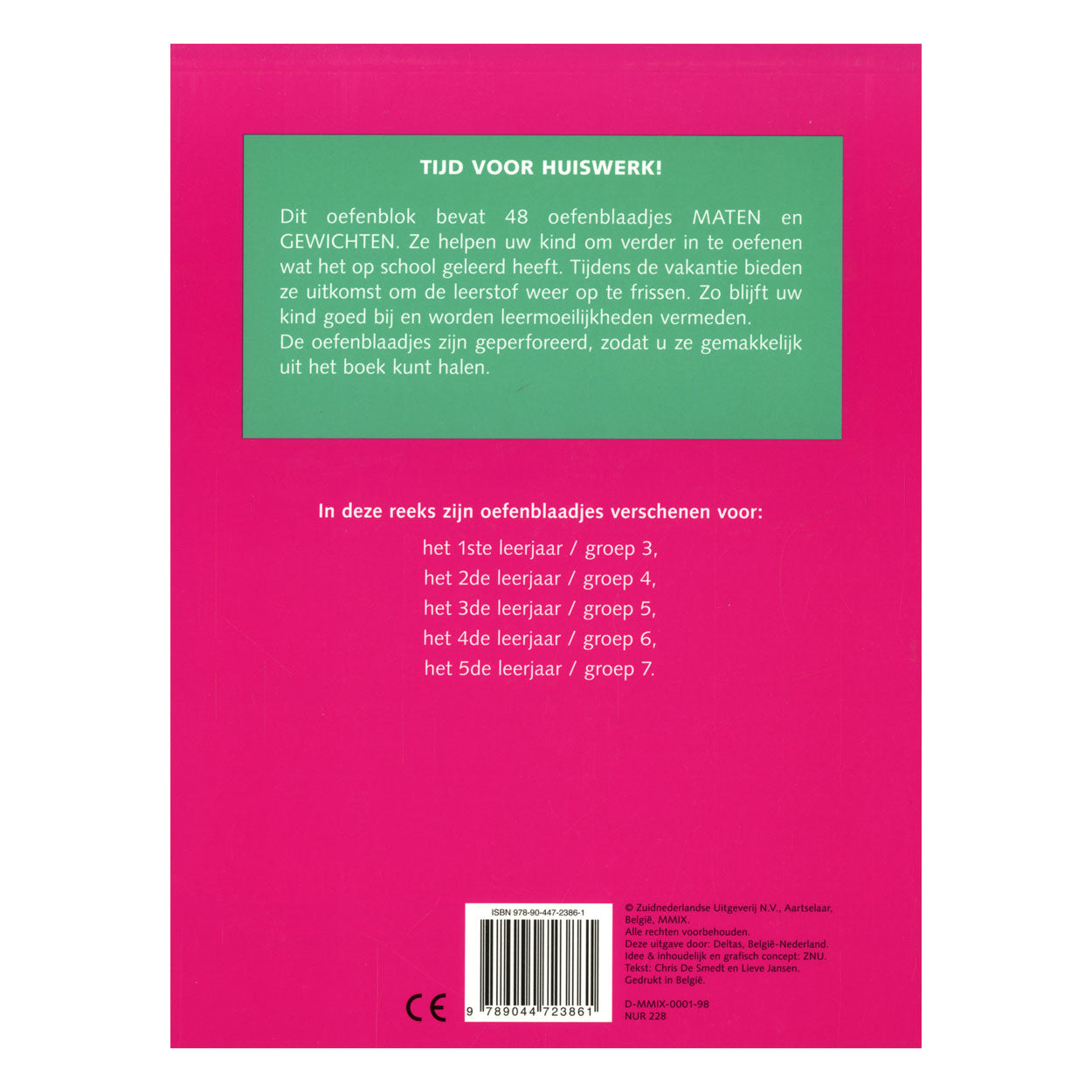 Deltas oefenblaadjes maten en gewichten (10-11j)