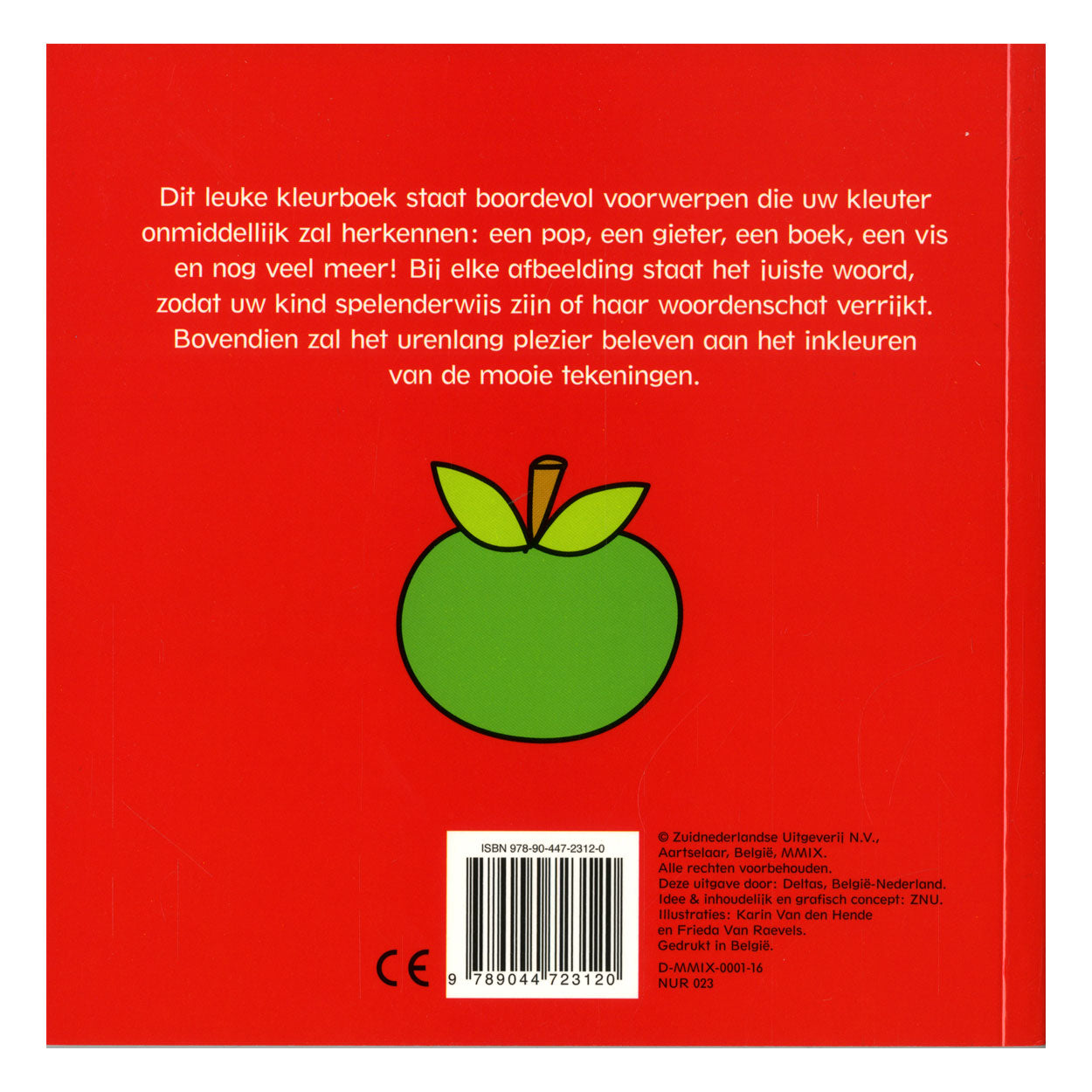 Deltas mijn eerste woordjes kleurboek