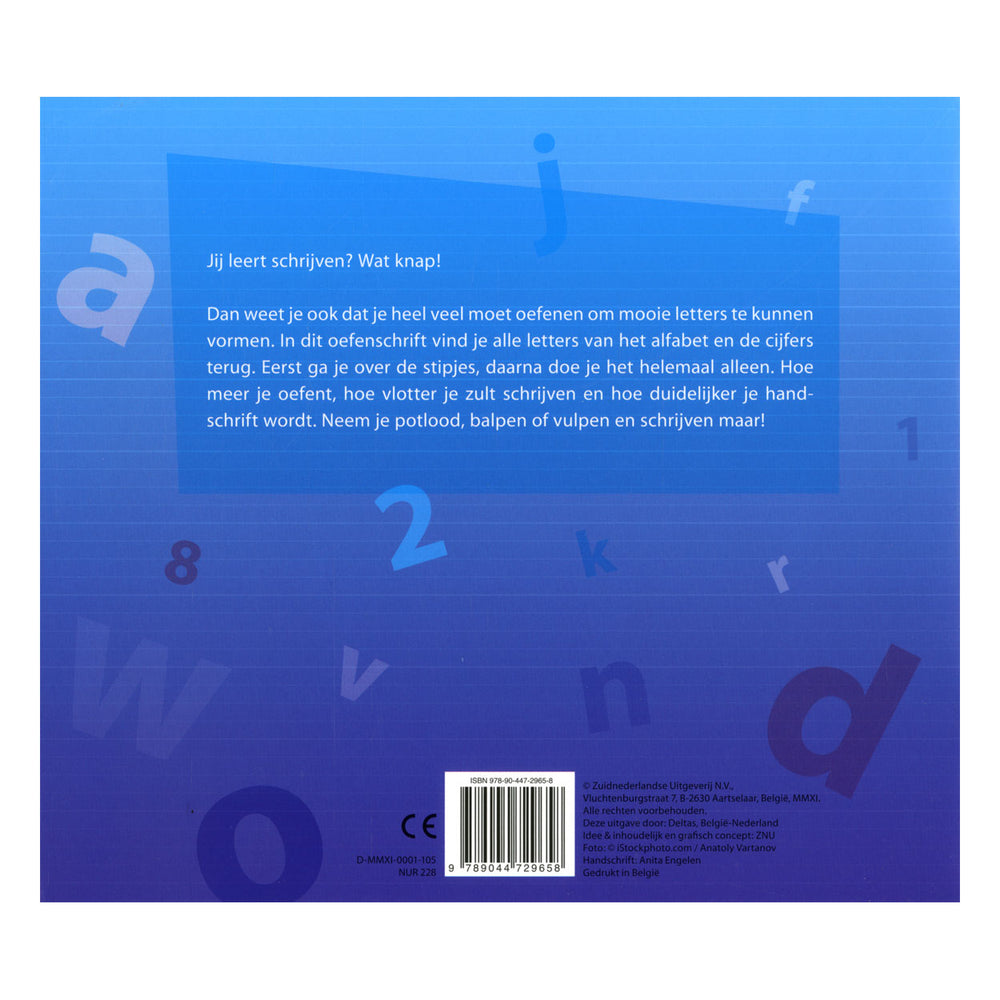 Deltas mijn oefenschrift schrijven 6-7 jaar