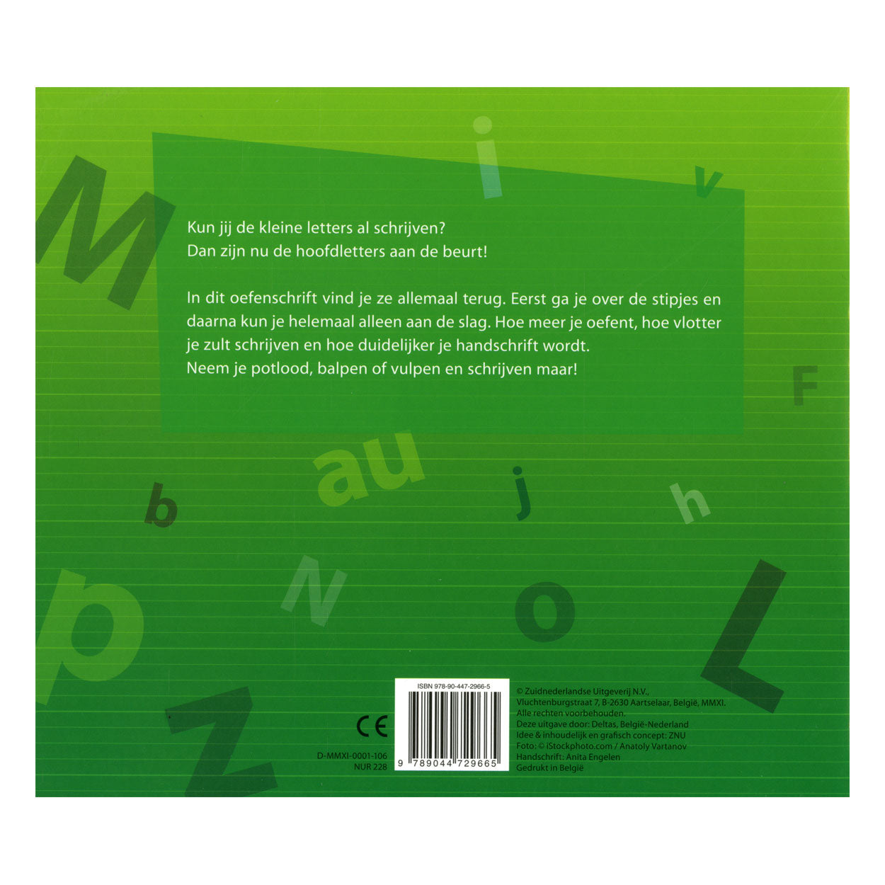 Deltas mijn oefenschrift schrijven (7-8 jaar)