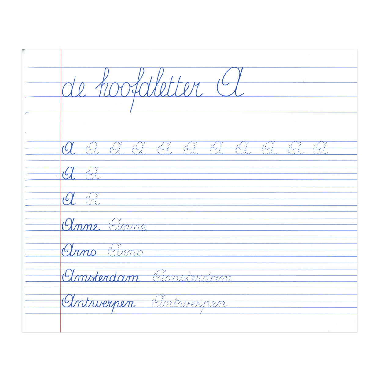 Deltas mijn oefenschrift schrijven (7-8 jaar)