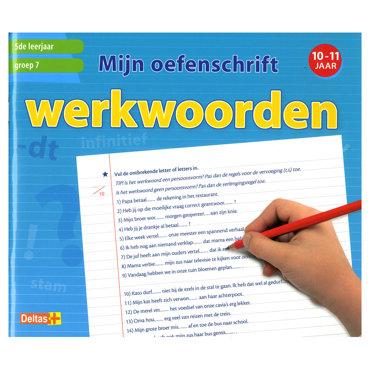 Deltas mijn oefenschrift werkwoorden - groep 7