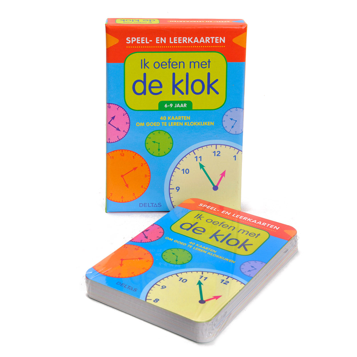 Deltas ik oefen met de klok - speel en leerkaarten
