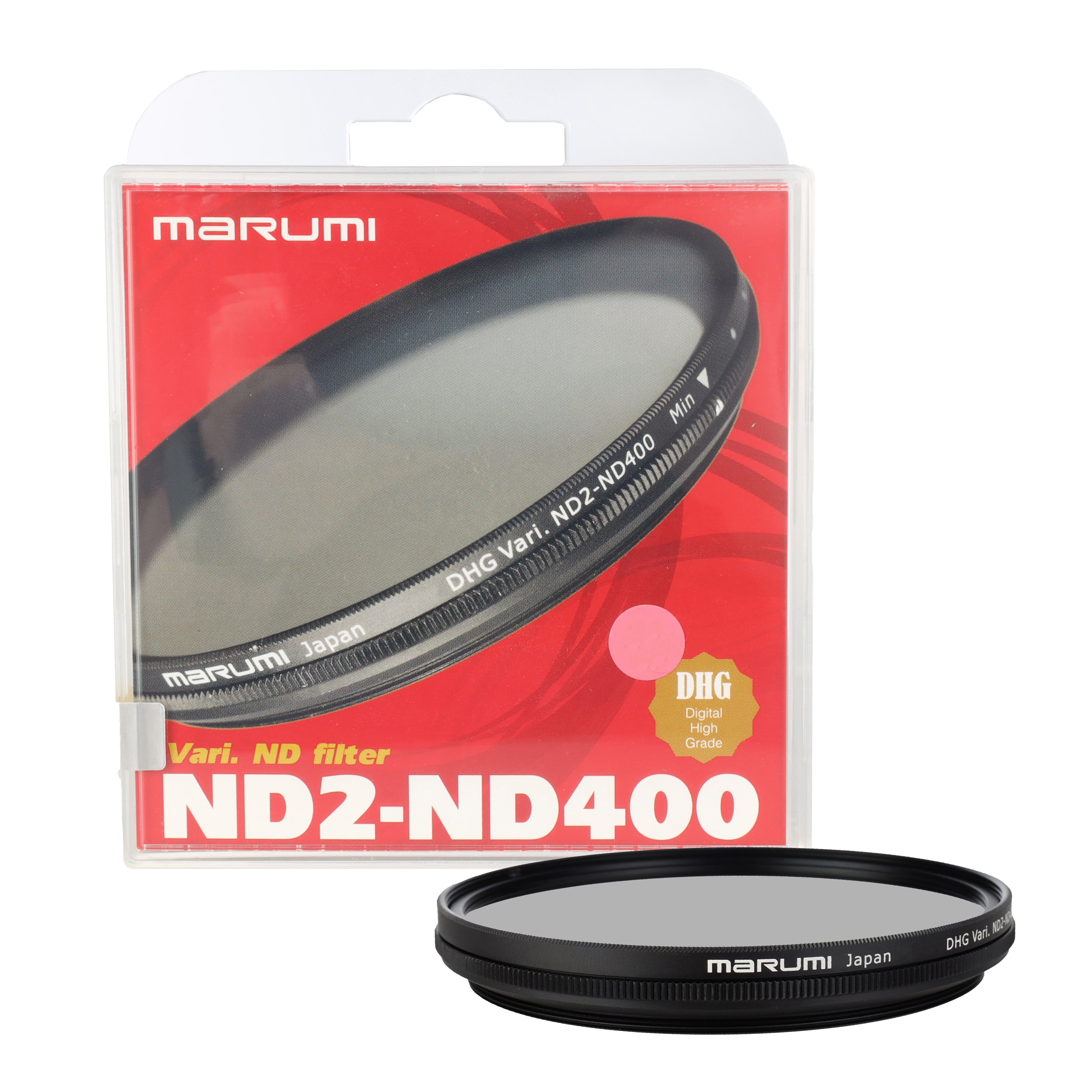 Marumi grijs variabel filter dhg nd2-nd400 62 mm
