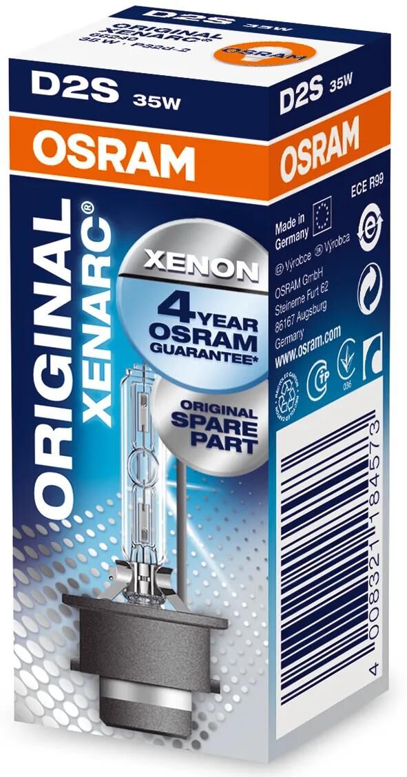 Osram hauptlampe xenarc original xenon lamp 85v 35w d2s xenarc