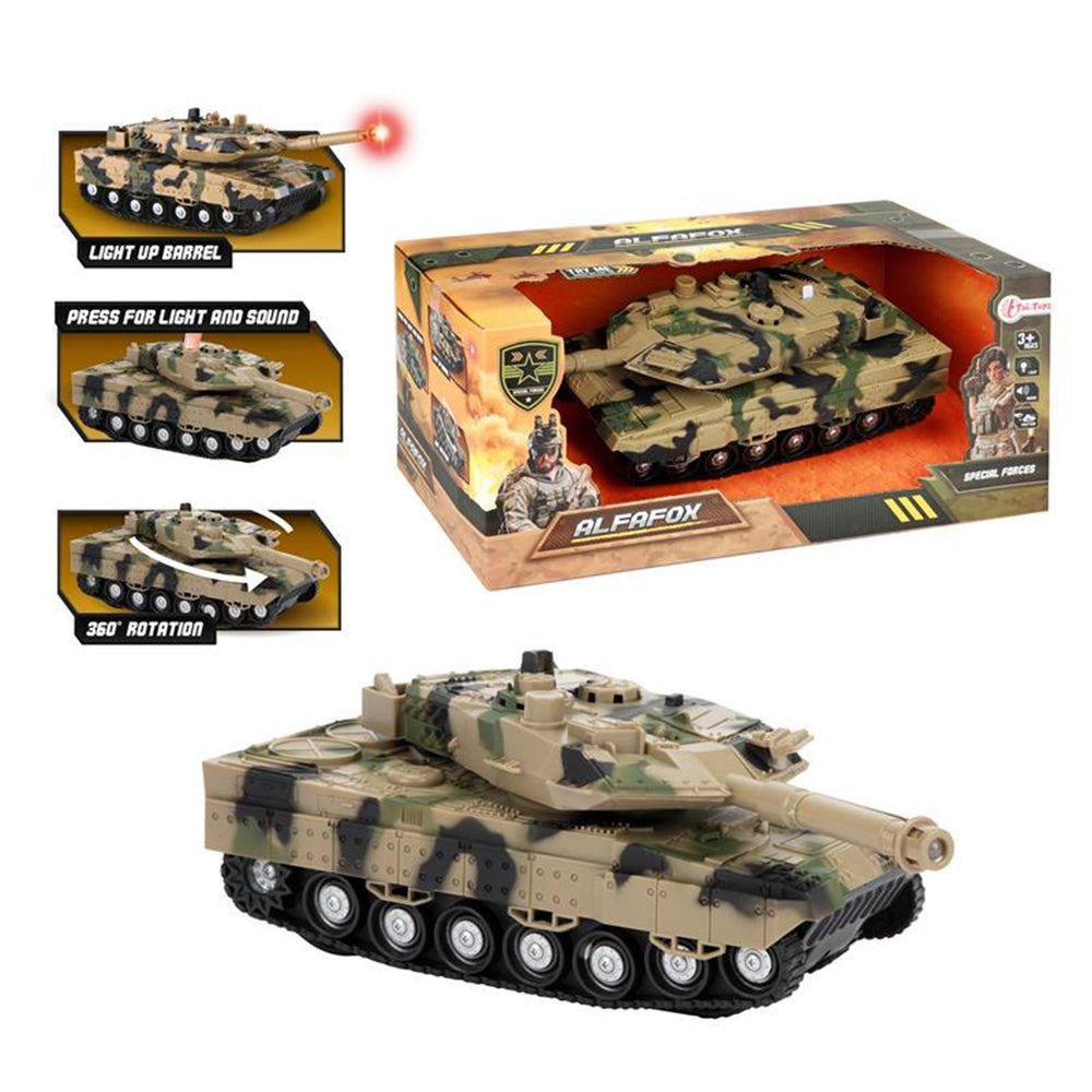 Toi-toys toi toys tank militair frictie + l-g