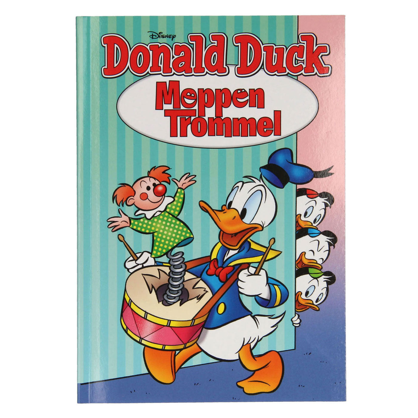 Boek specials nederland bv donald duck moppentrommel trommel