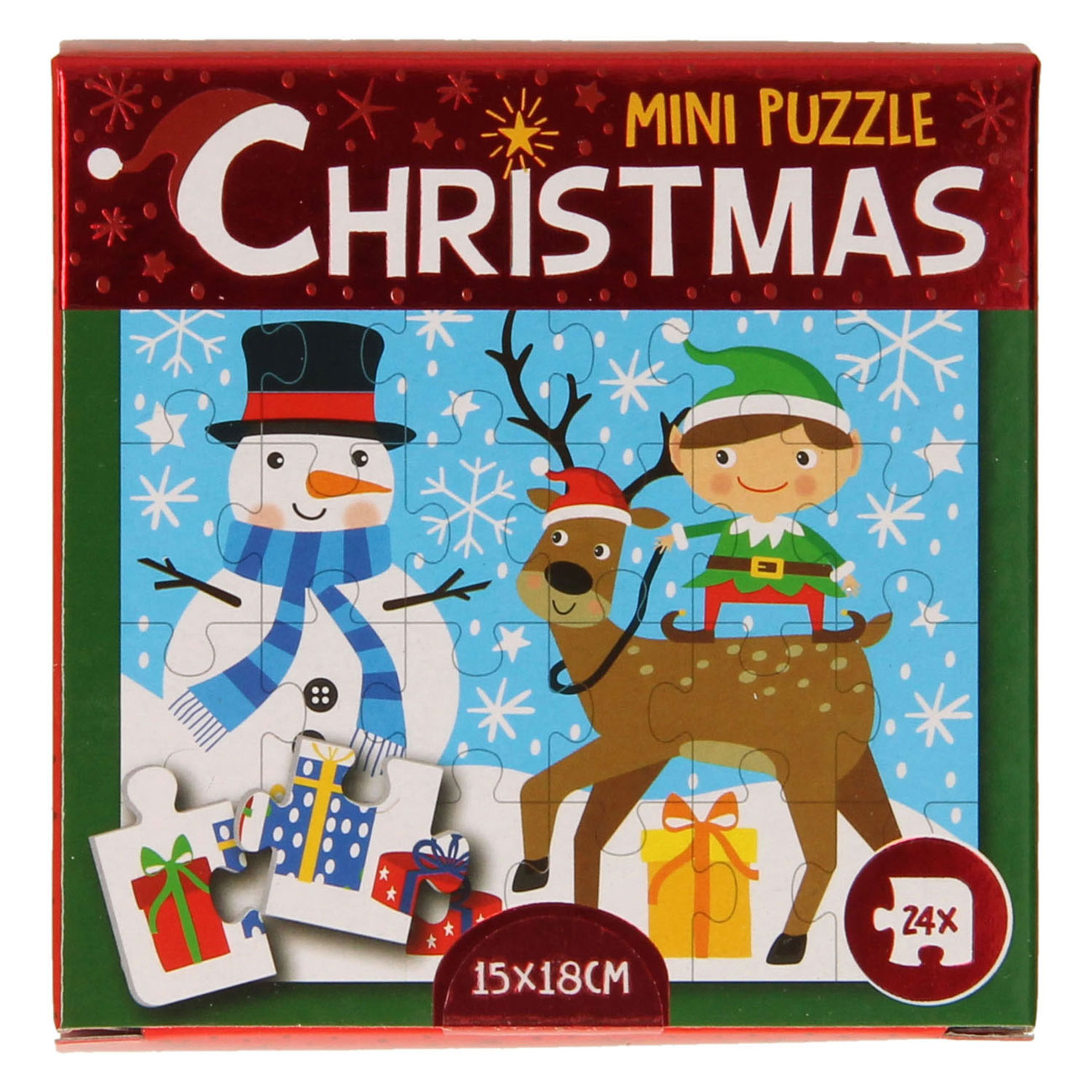 Wint holland minipuzzel kerst, 24e.