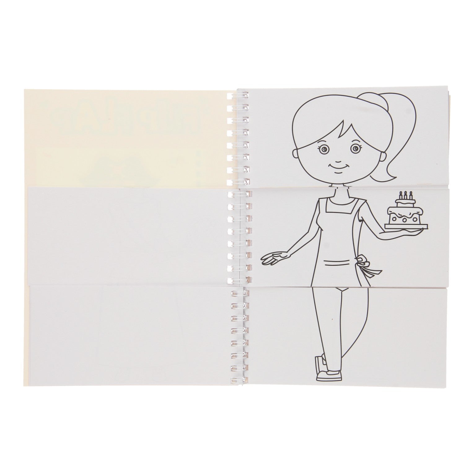 Flip Flap Kleurboek Blauw