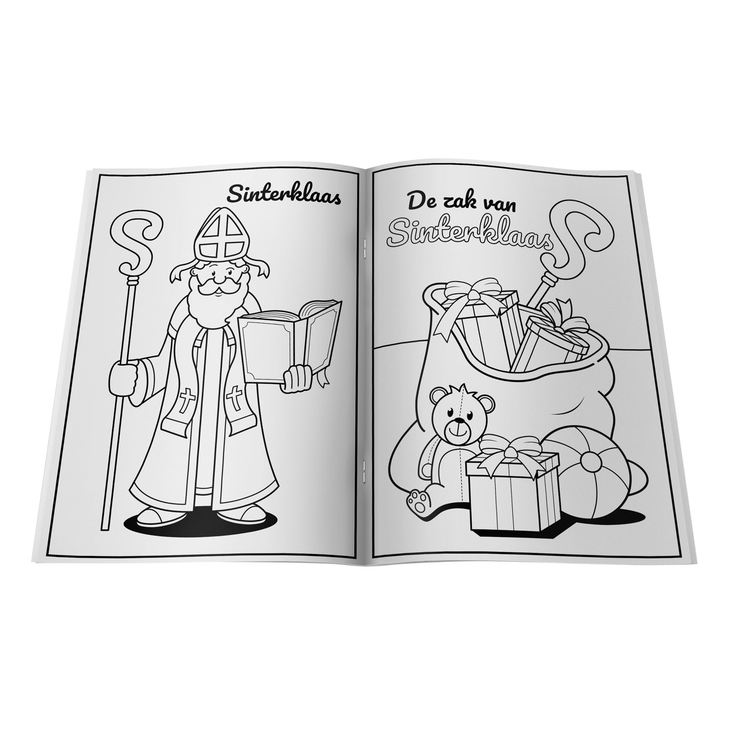 Boek specials nederland bv sinterklaas kleurboek