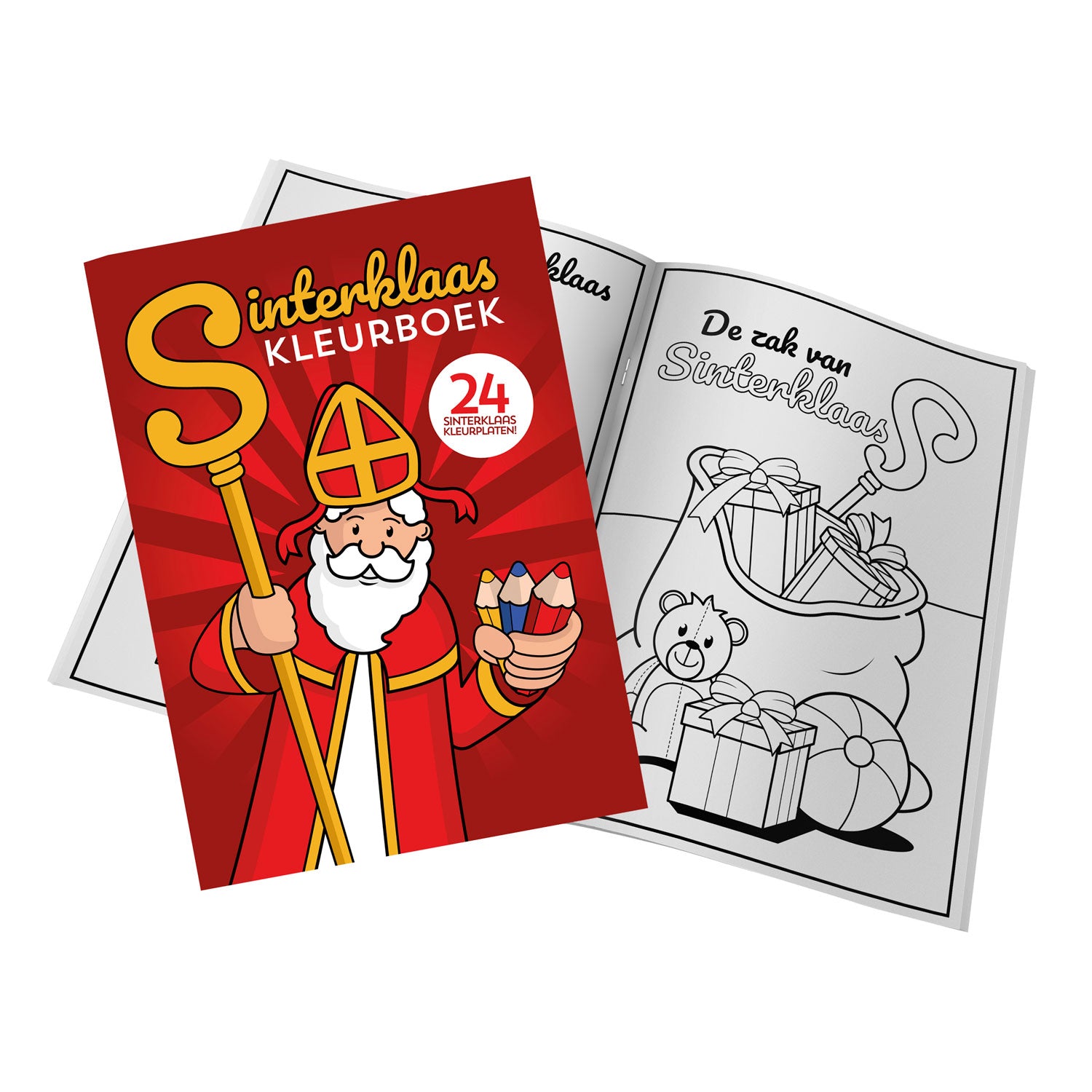 Boek specials nederland bv sinterklaas kleurboek