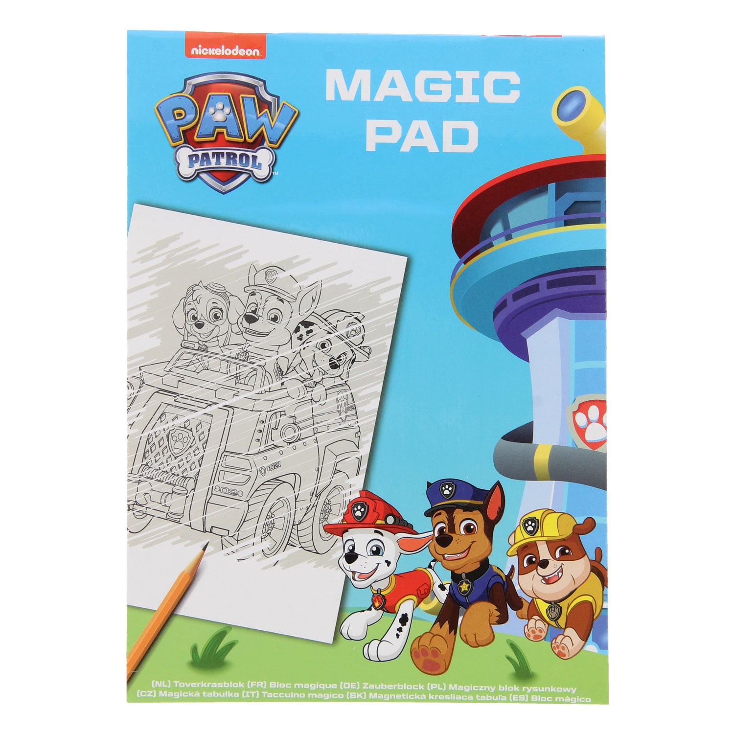 Toverkrasblok paw patrol