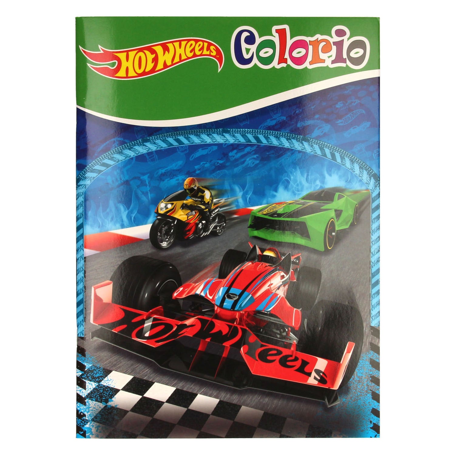 Hot Wheels Colorio kleurboek