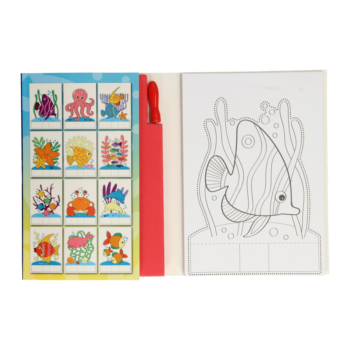 Win Holland underwater world notepad
