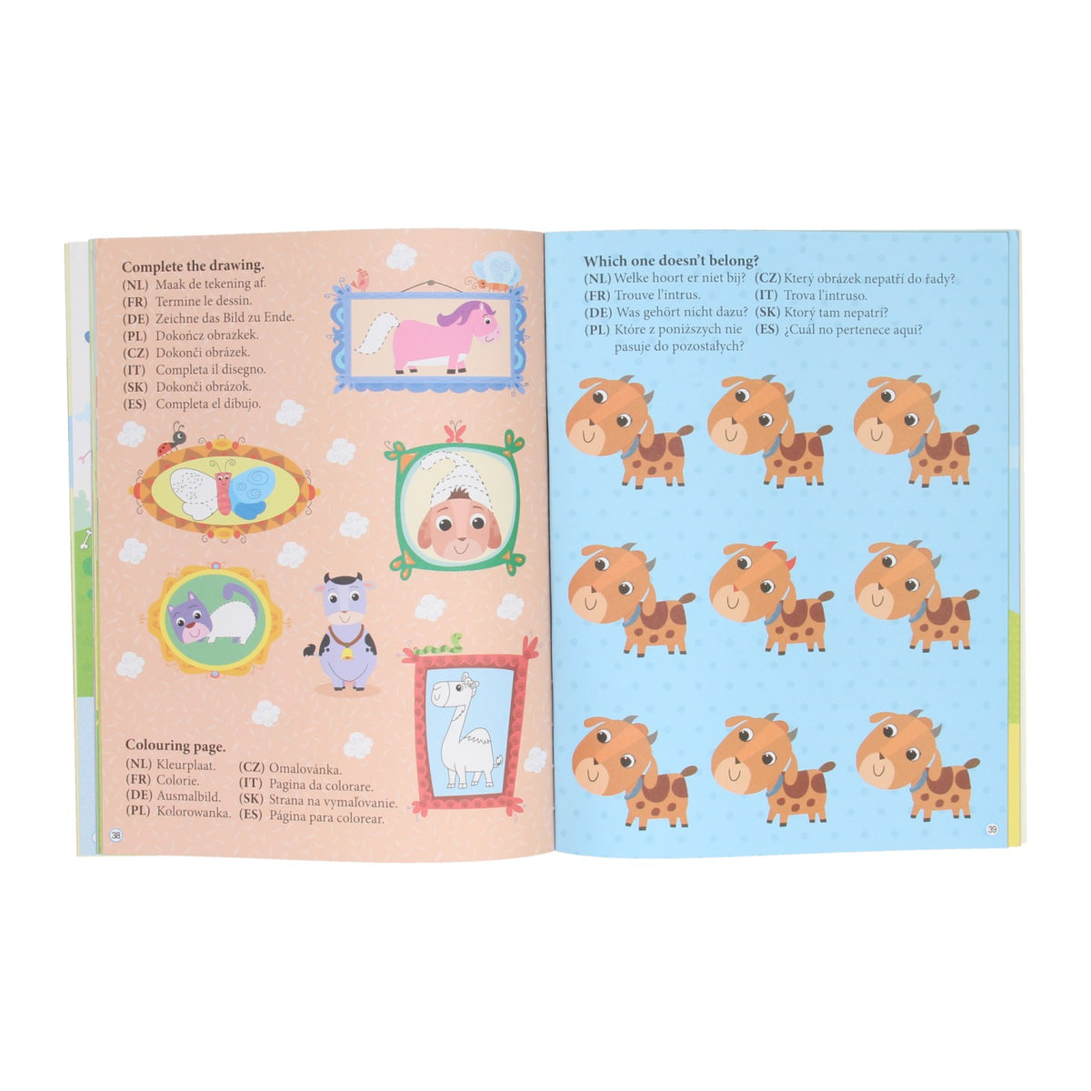 Wins Holland activity book - jungle