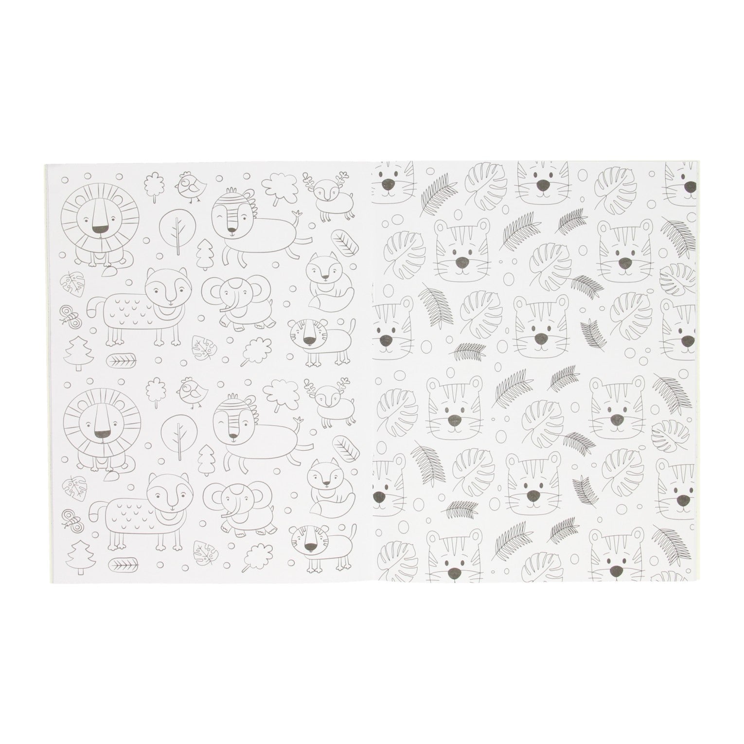 Doodle Kleurboek - Wilde Dieren