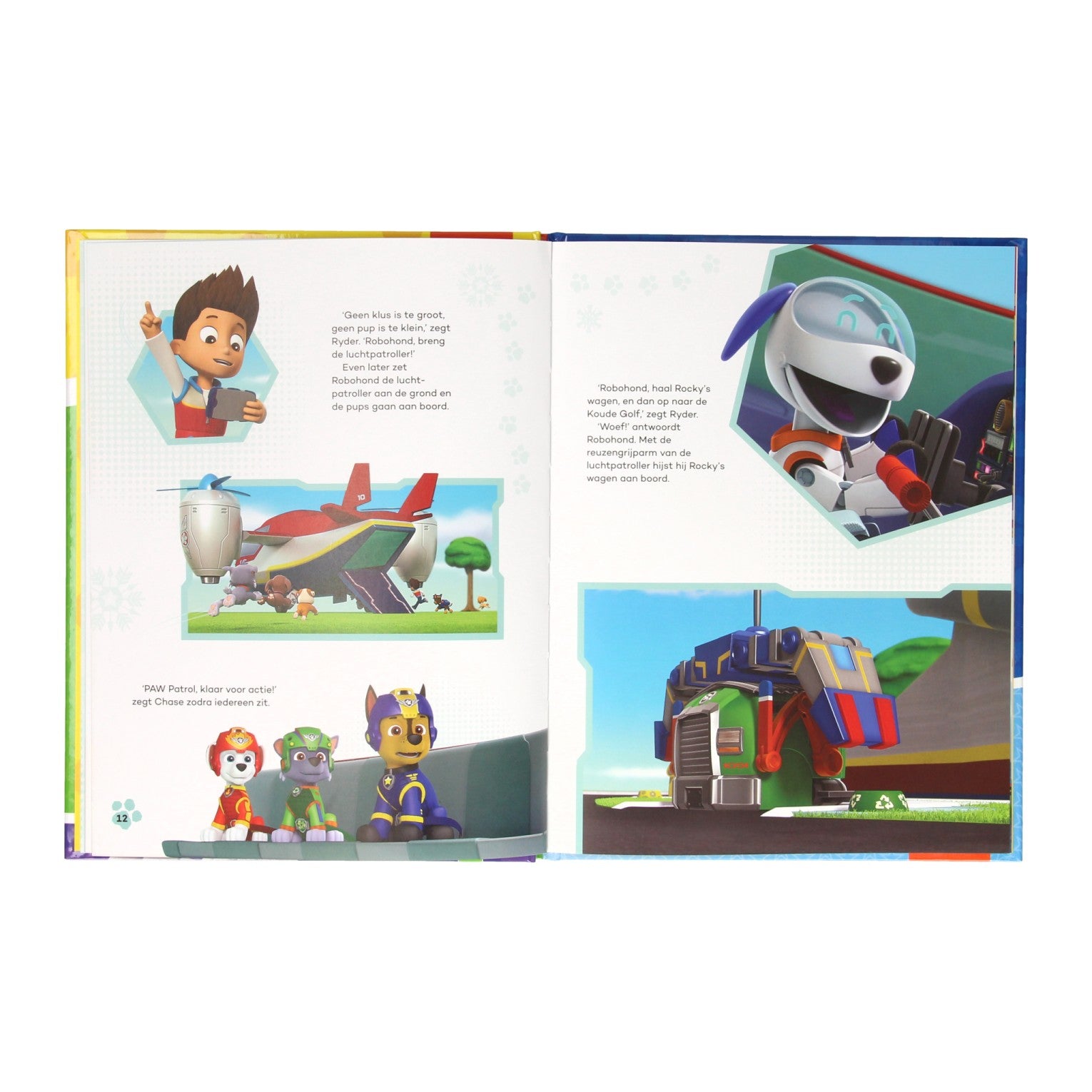 Wint Holland Voorleesboek De Pups Redden een Kleine Pinguin PAW Patrol