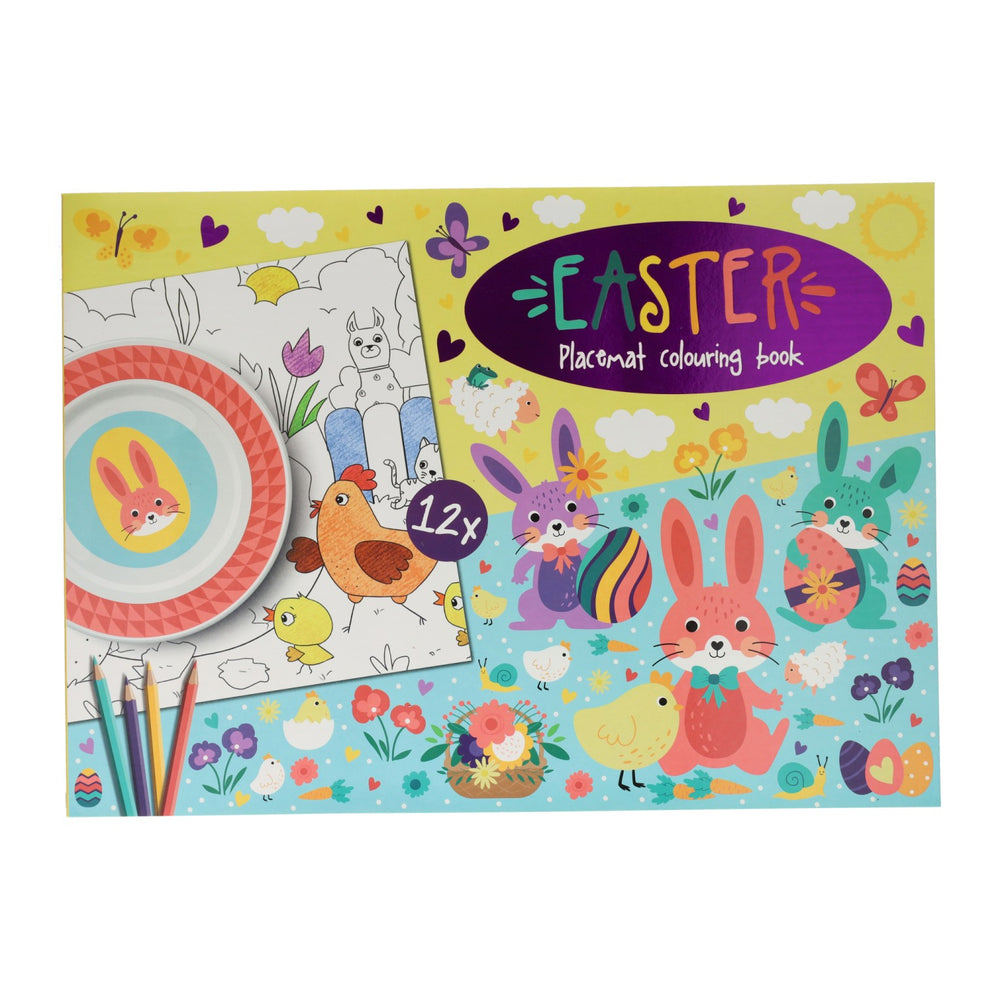 Wins holland placemats kleurboek pasen, 12e.