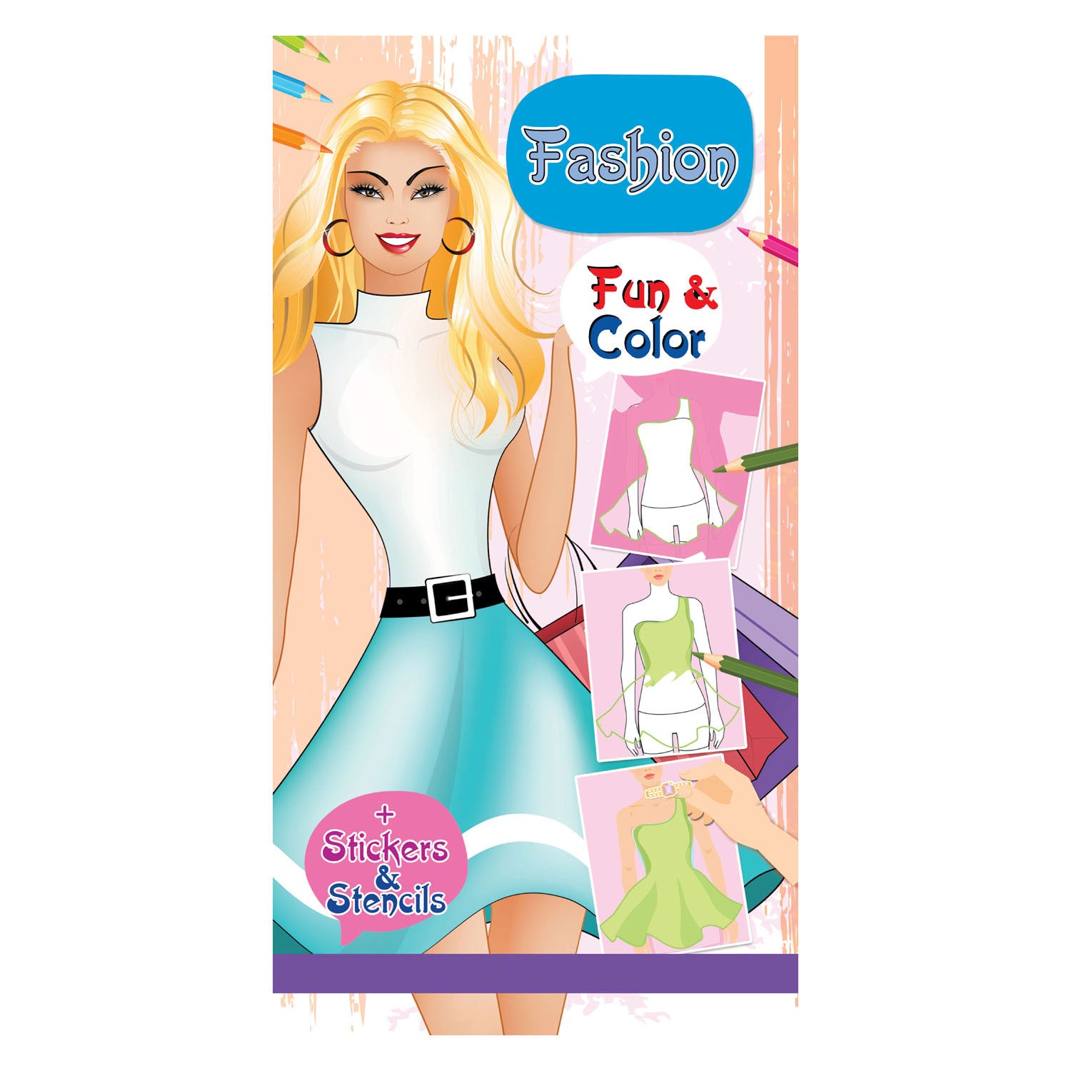 Boek specials nederland bv fashion fun kleur kleurboek