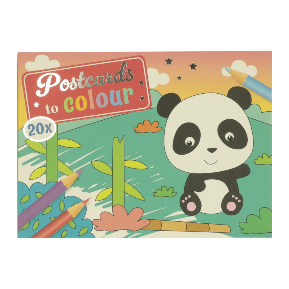 Wins holland ansichtkaarten kleuren wilde dieren