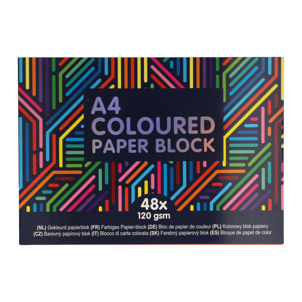 Wins holland blok gekleurd papier a4
