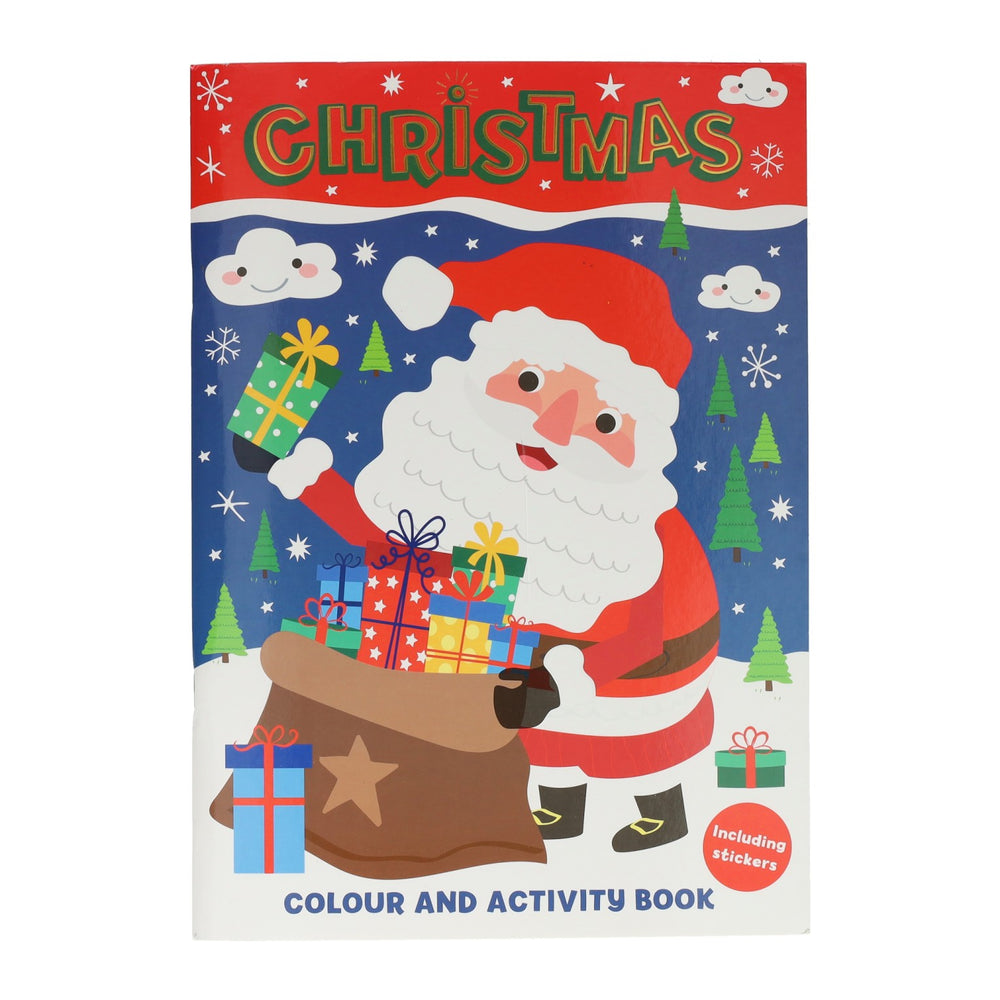 Wins holland kleur- en activiteitenboek a4 kerstmis