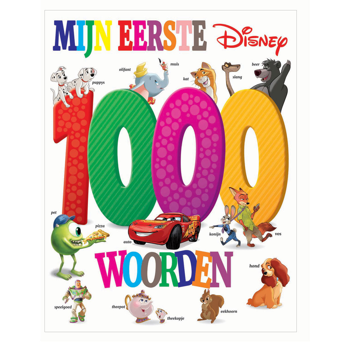Boek specials nederland bv walt disney 1000 woordenboek
