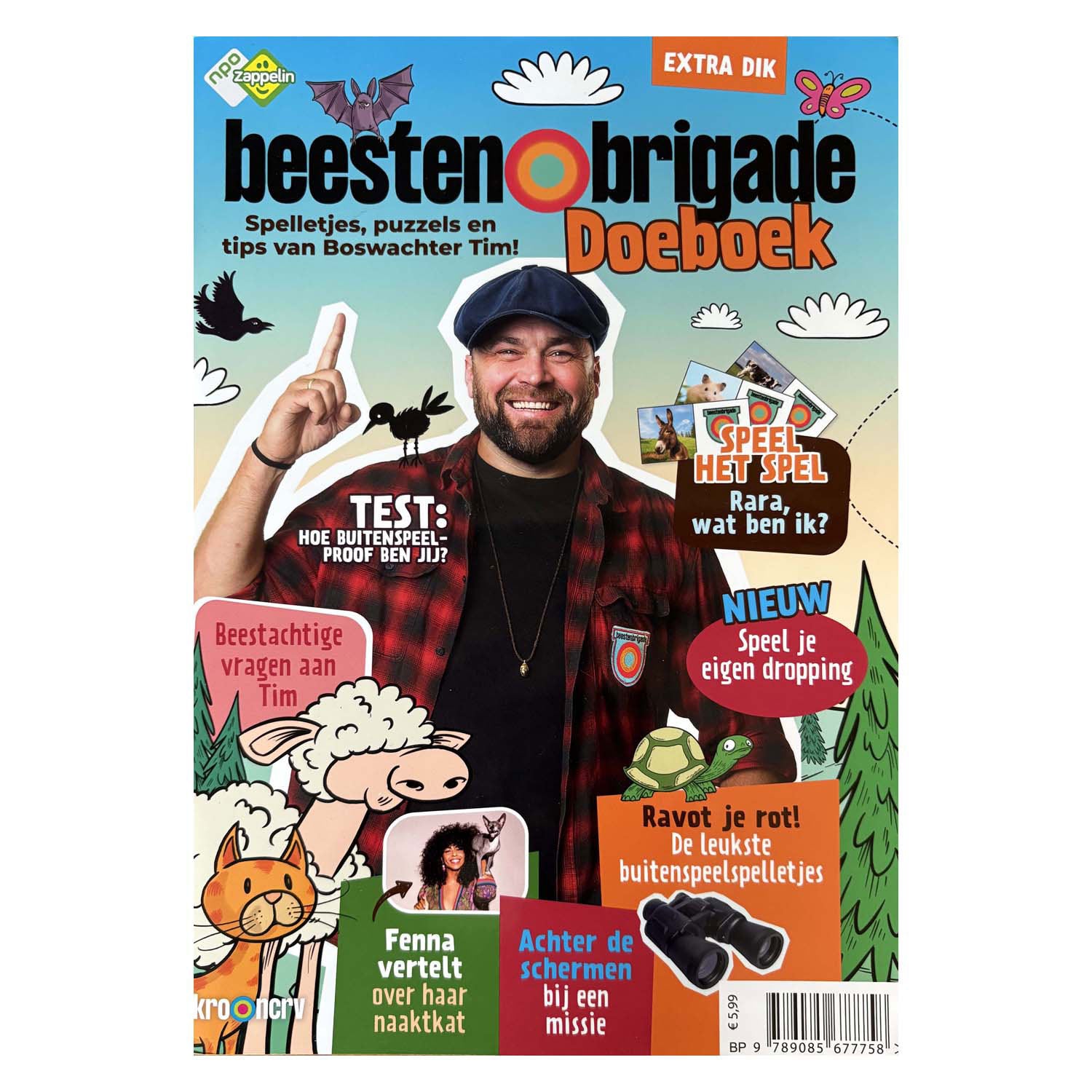 Boek specials nederland bv beestenbrigade doeboek - rara, wie ben ik?