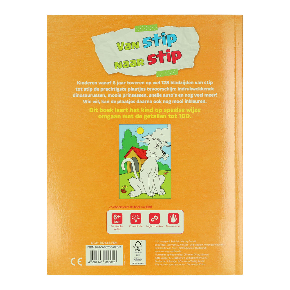 Wins holland van stip naar stip - 128 pagina's
