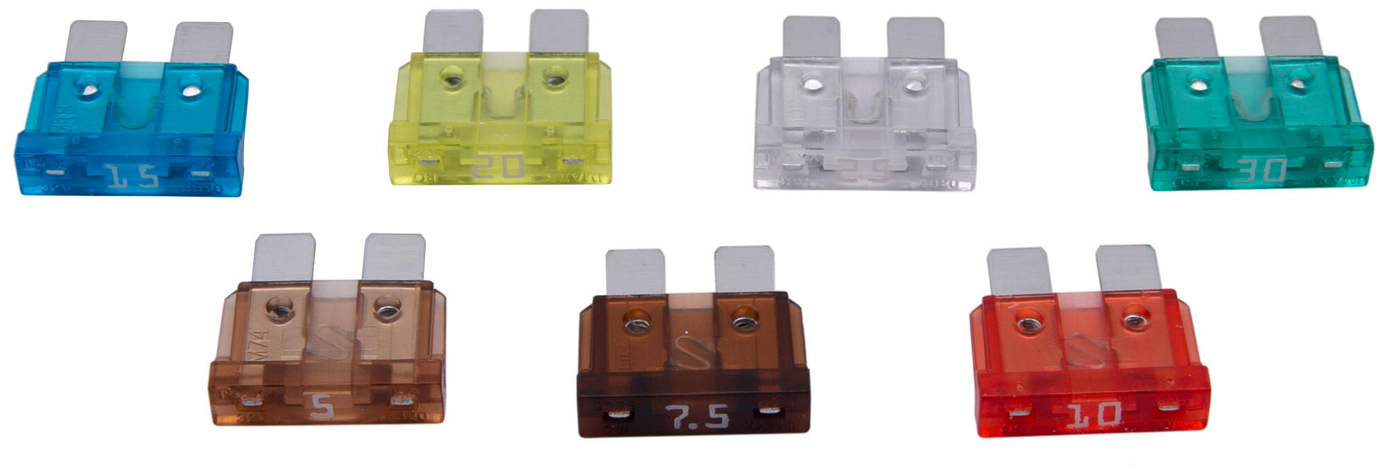 Dresselhaus sb-mix 6 assortiment zekeringen flat plug-in fuse sb-mix standard ato, 7 pcs.