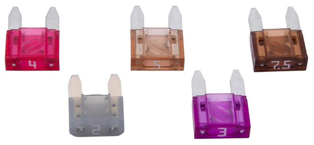 Dresselhaus sicherungssortiment sb-mix 8 - 9 flat plug-in fuse sb-mix mini 2-7,5a 5st. blister