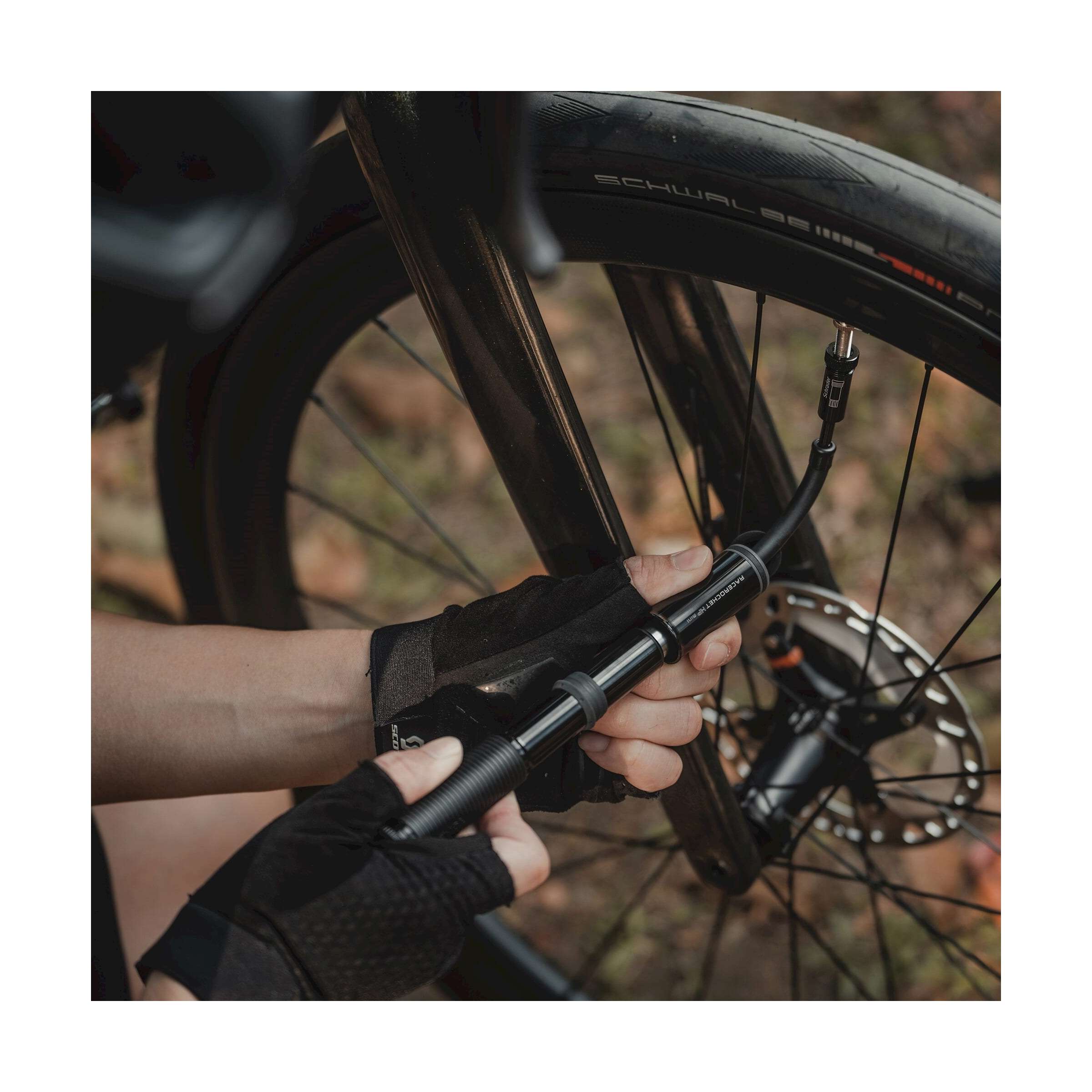 Topeak racerocket hp mini - black