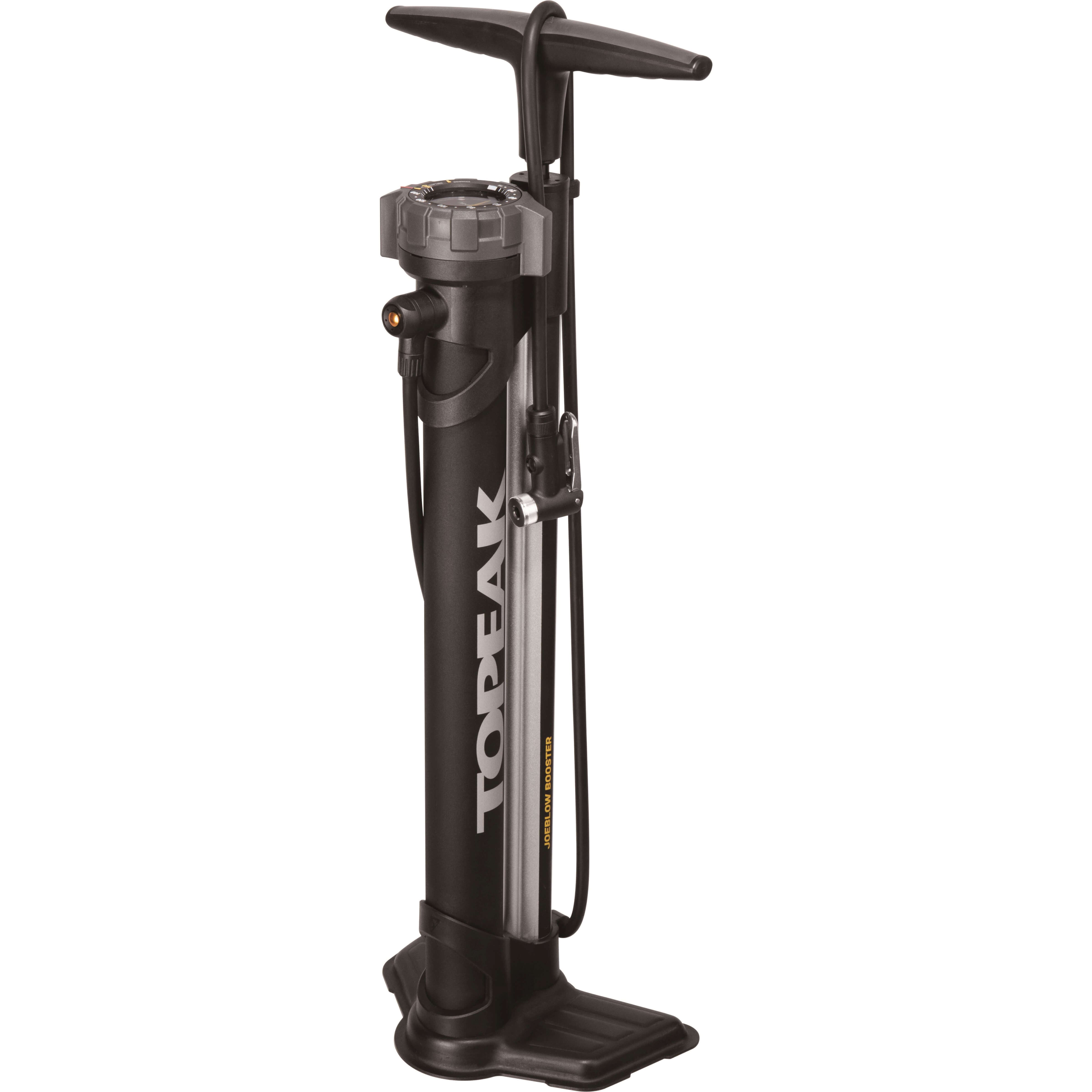 Topeak vloerpomp JoeBlow Booster zwart