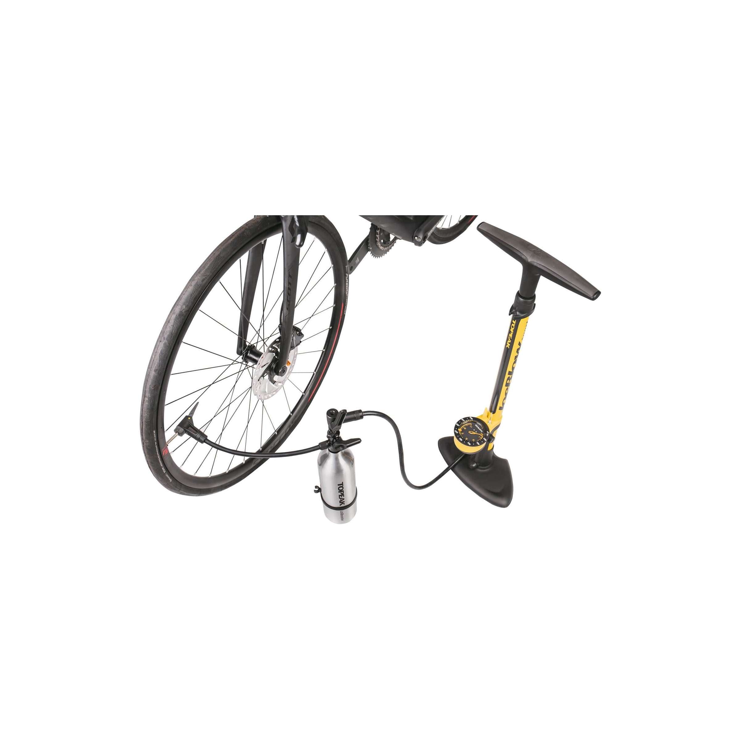 Topeak vloerpomp TubiBooster X