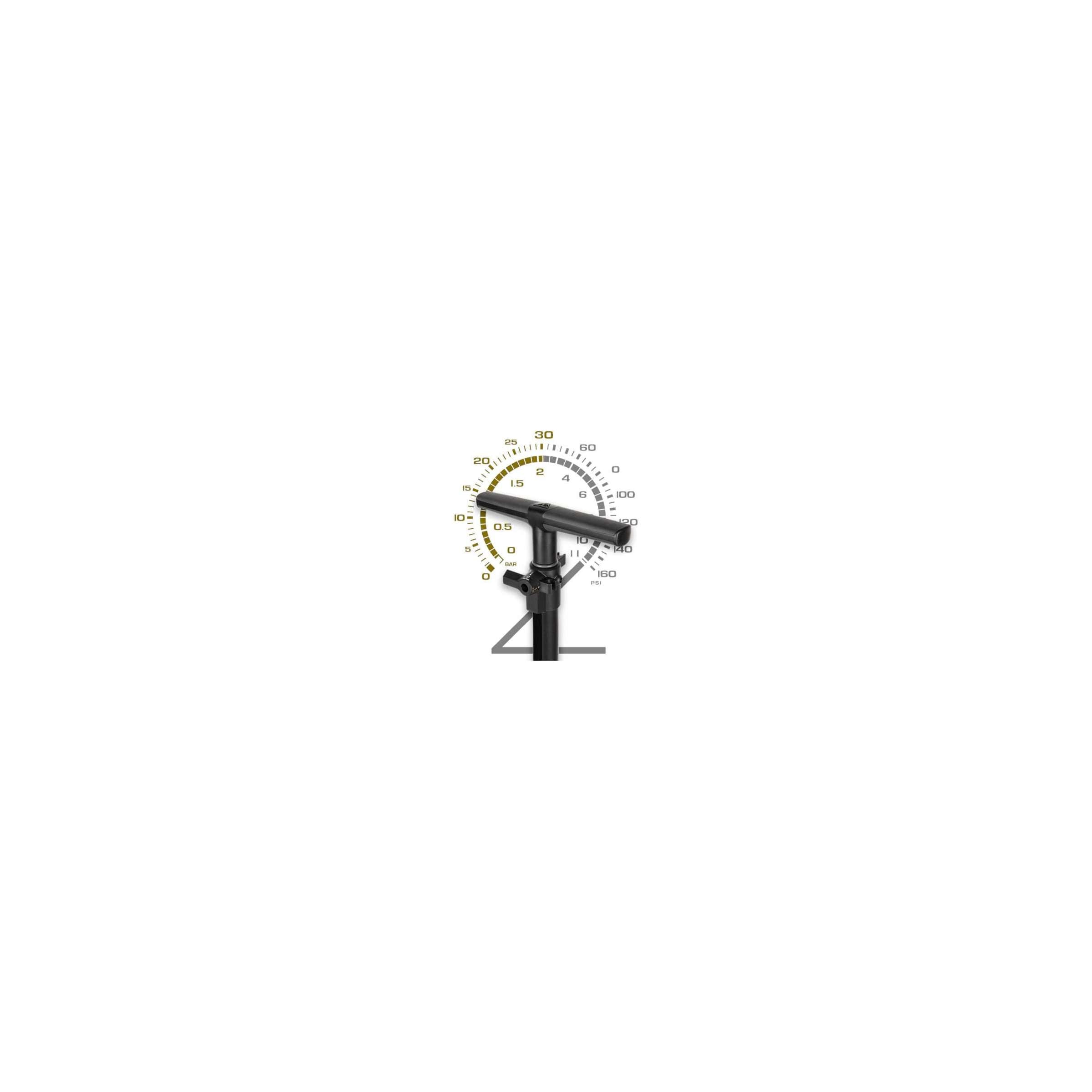 Topeak Vloerpomp JoeBlow Tubi 2Stage