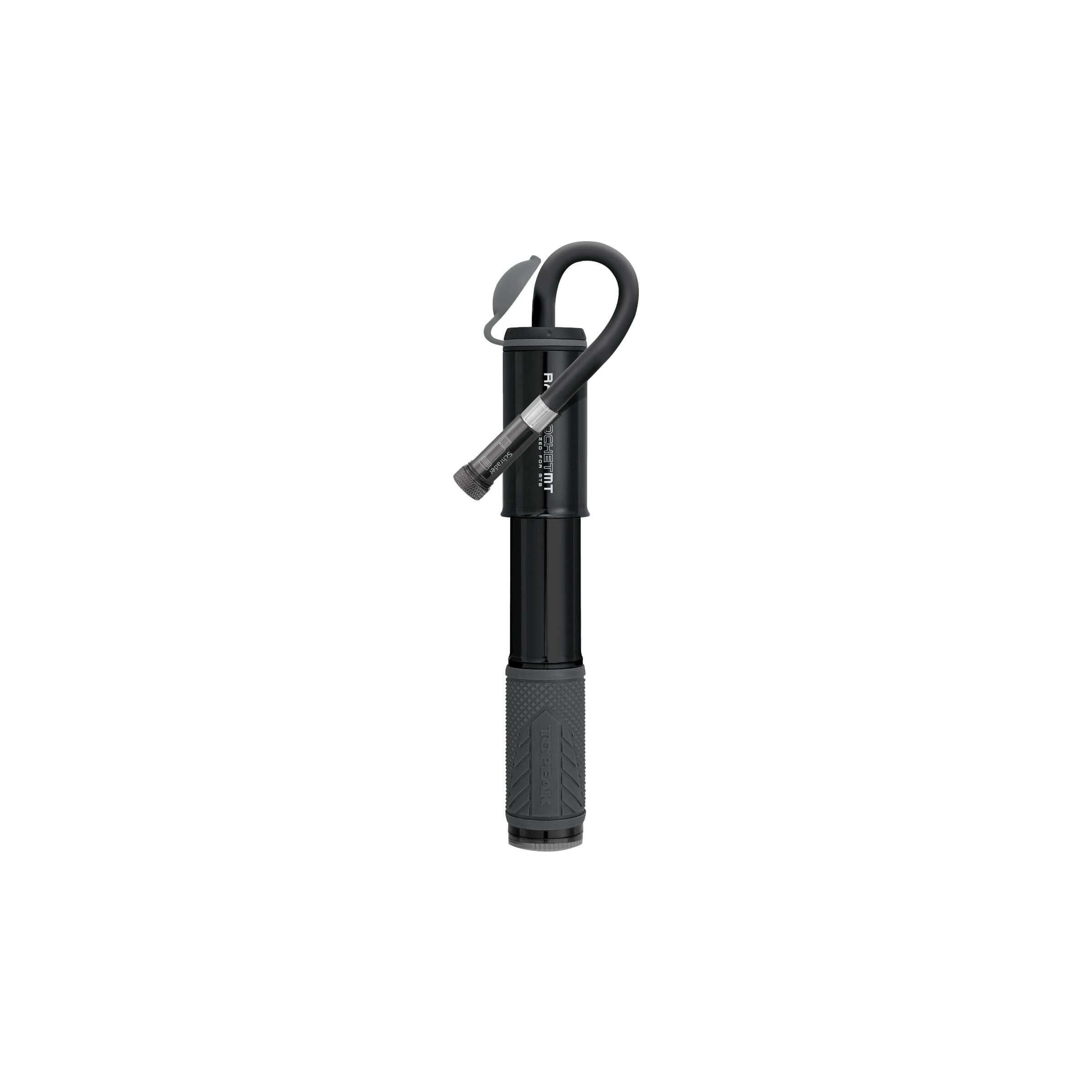 Topeak minipomp Race Rocket MT geheel zwart zwart
