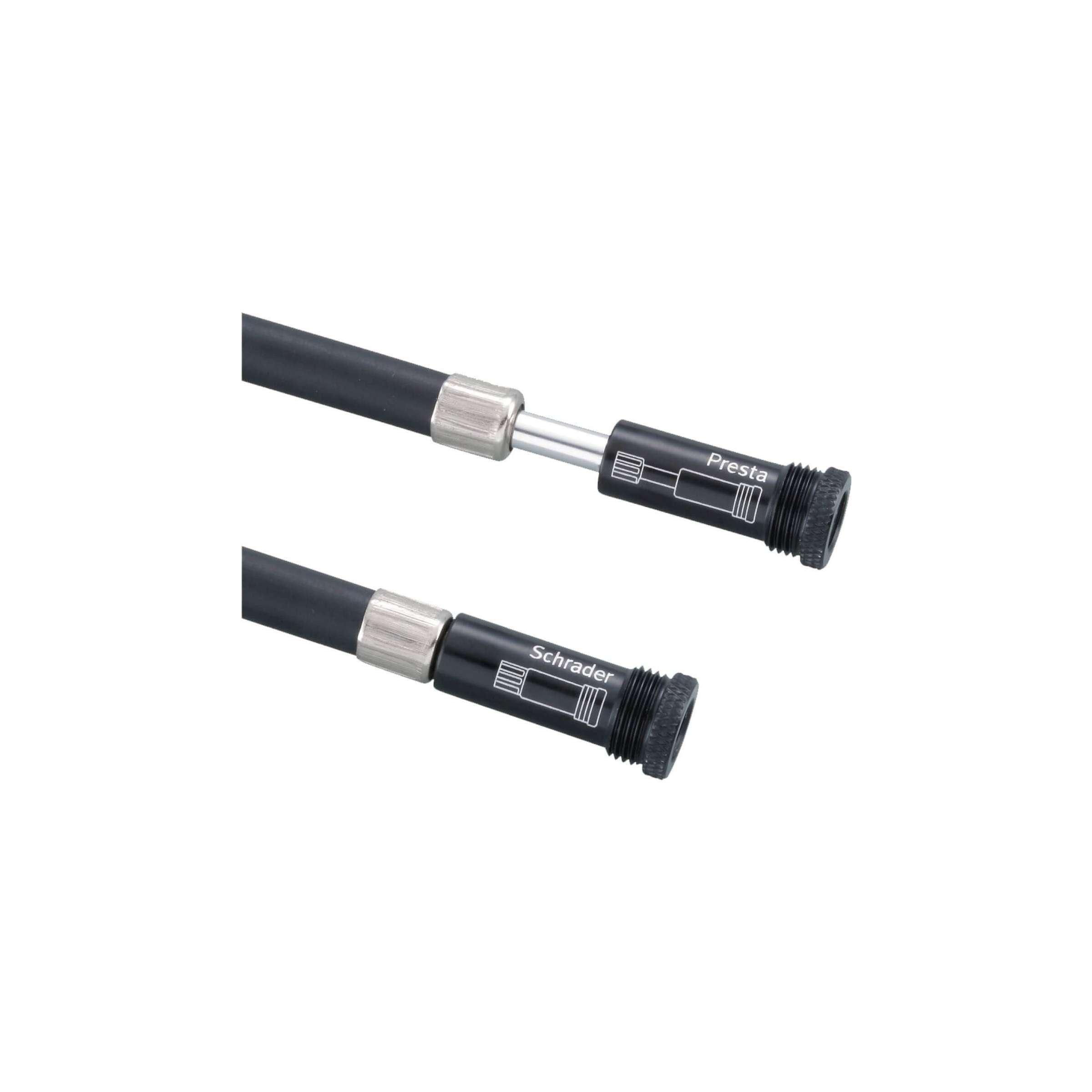 Topeak minipomp Race Rocket HP all black zwart