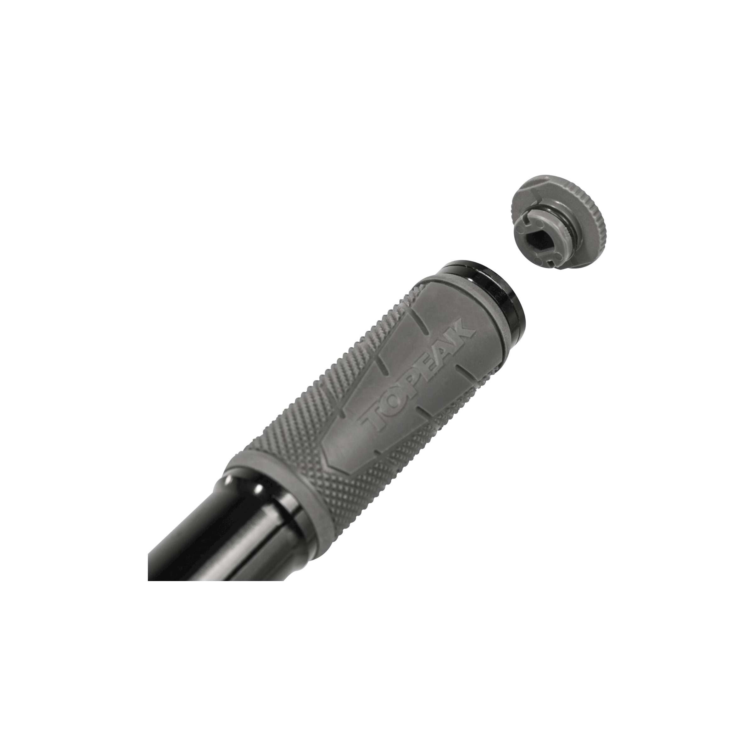 Topeak minipomp Race Rocket HP geheel zwart zwart
