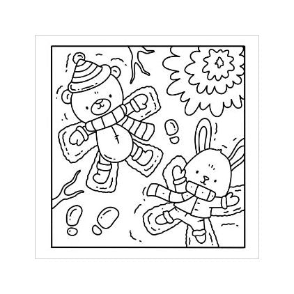Rebo publishers cozy winter - cute cozy coloring. 6+